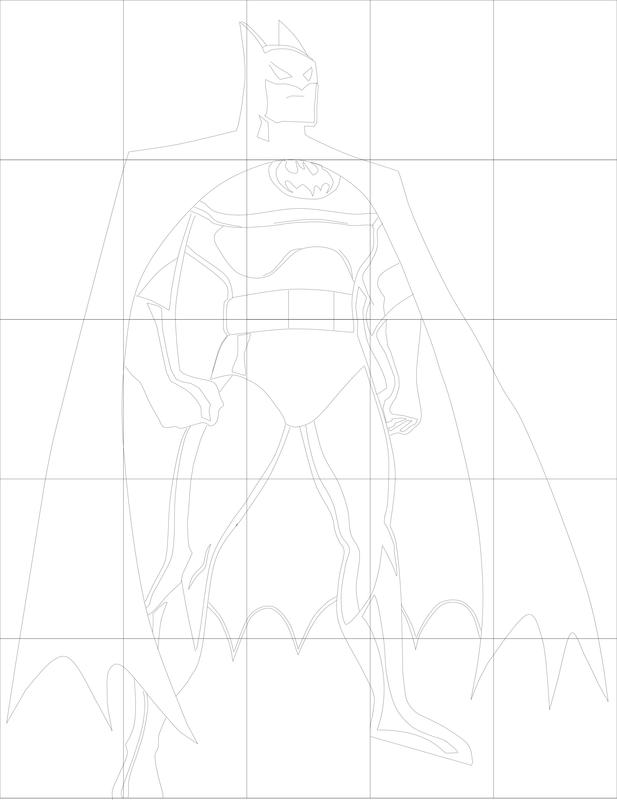 Batman quilt pattern