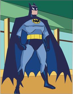 Batman quilt color trial #1